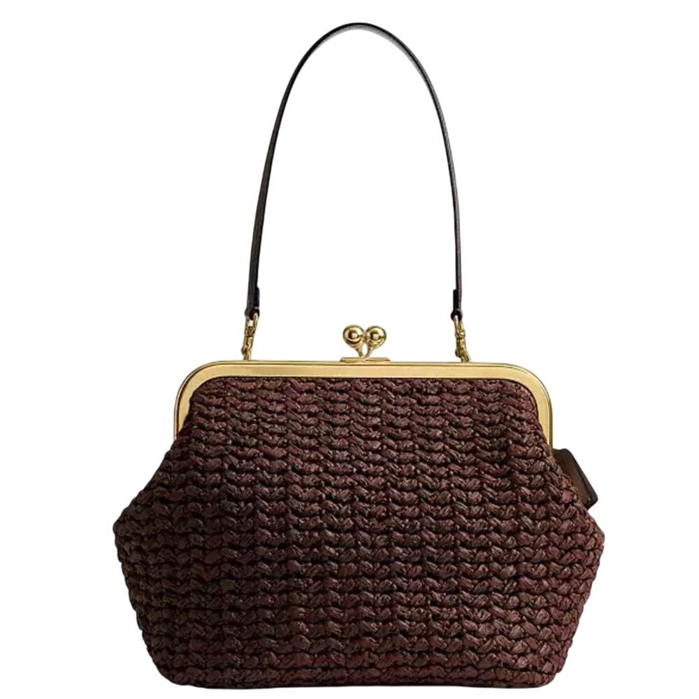 Coach Kisslock Frame Bag 27 NWT